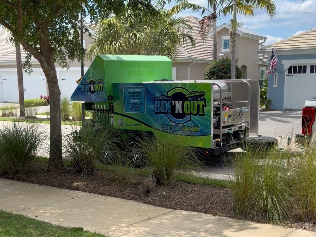 Bin N Out truck on site